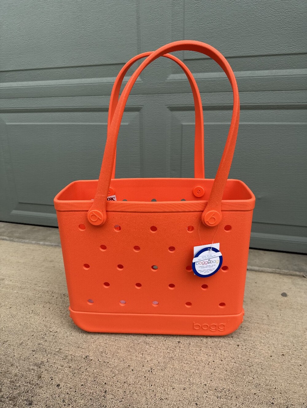 15" Bogg bag bright orange New with tags medium